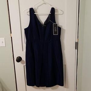 Navy J. Crew dress